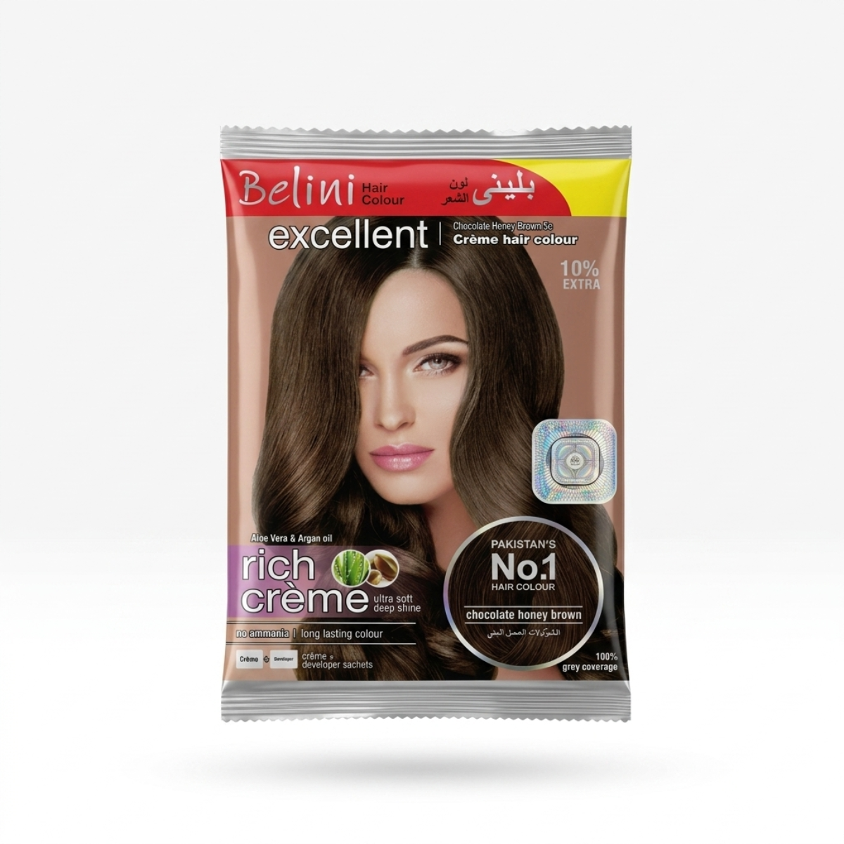 Belini Excellent Crème Hair Colour Chocolate Honey Brown 5C