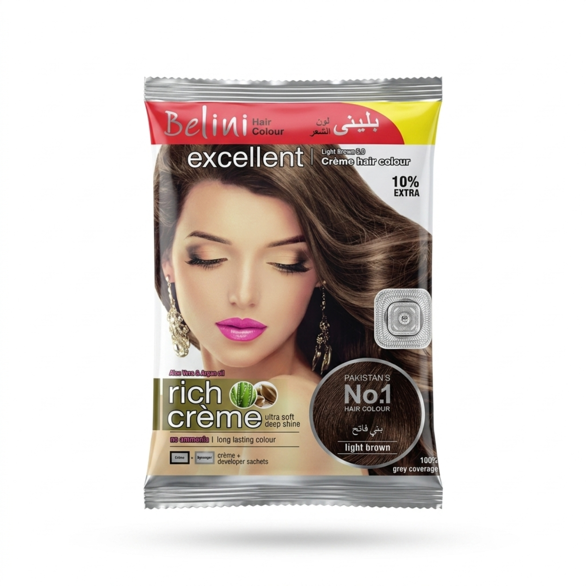 Belini Excellent Crème Hair Colour Light Brown 5.0