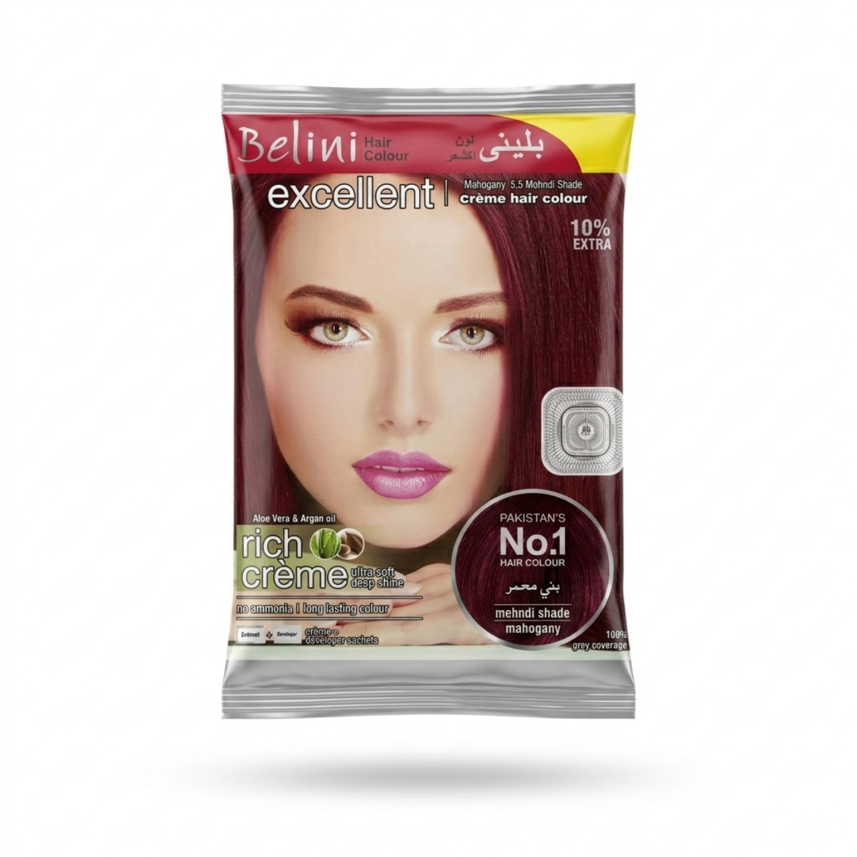 Belini Excellent Crème Hair Colour Mahogany 5.5 Mehndi Shade
