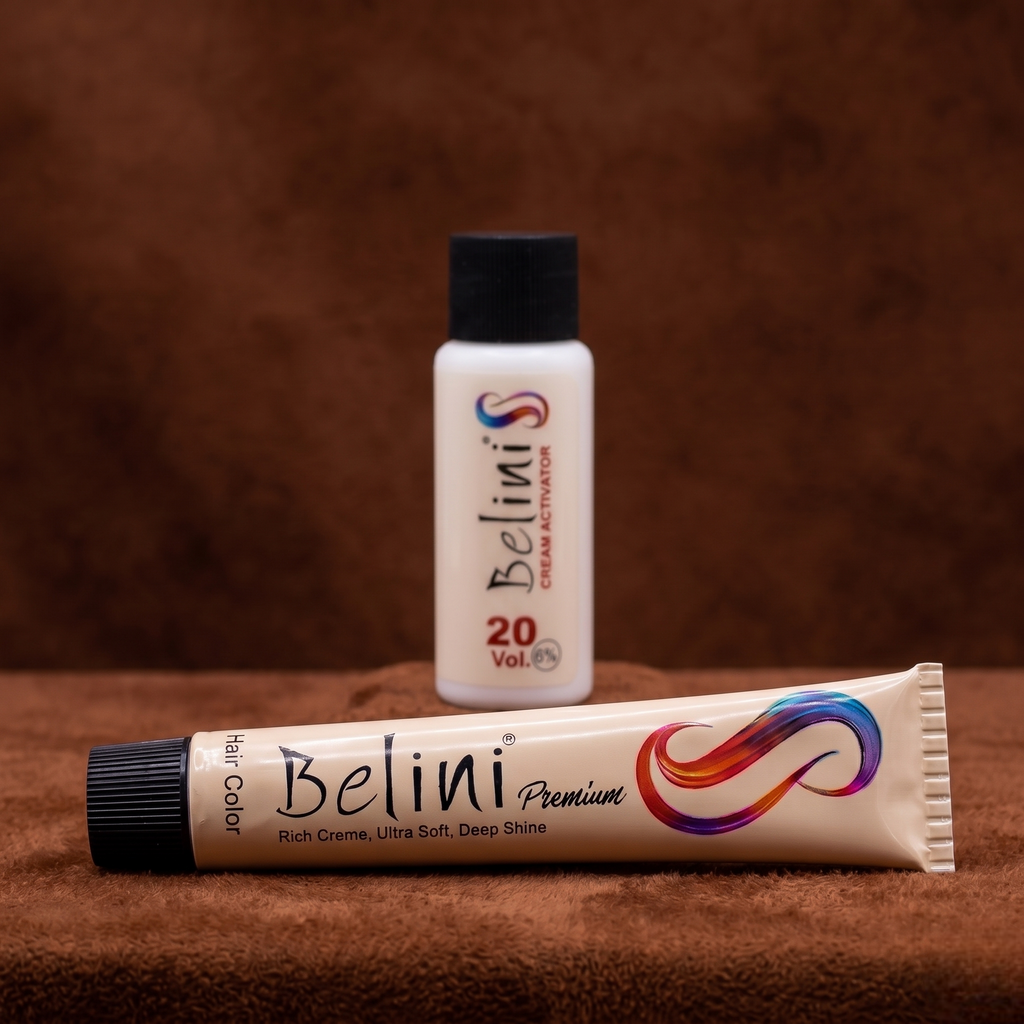Belini Premium Permanent Hair Color – 03 Medium Brown (4.0)