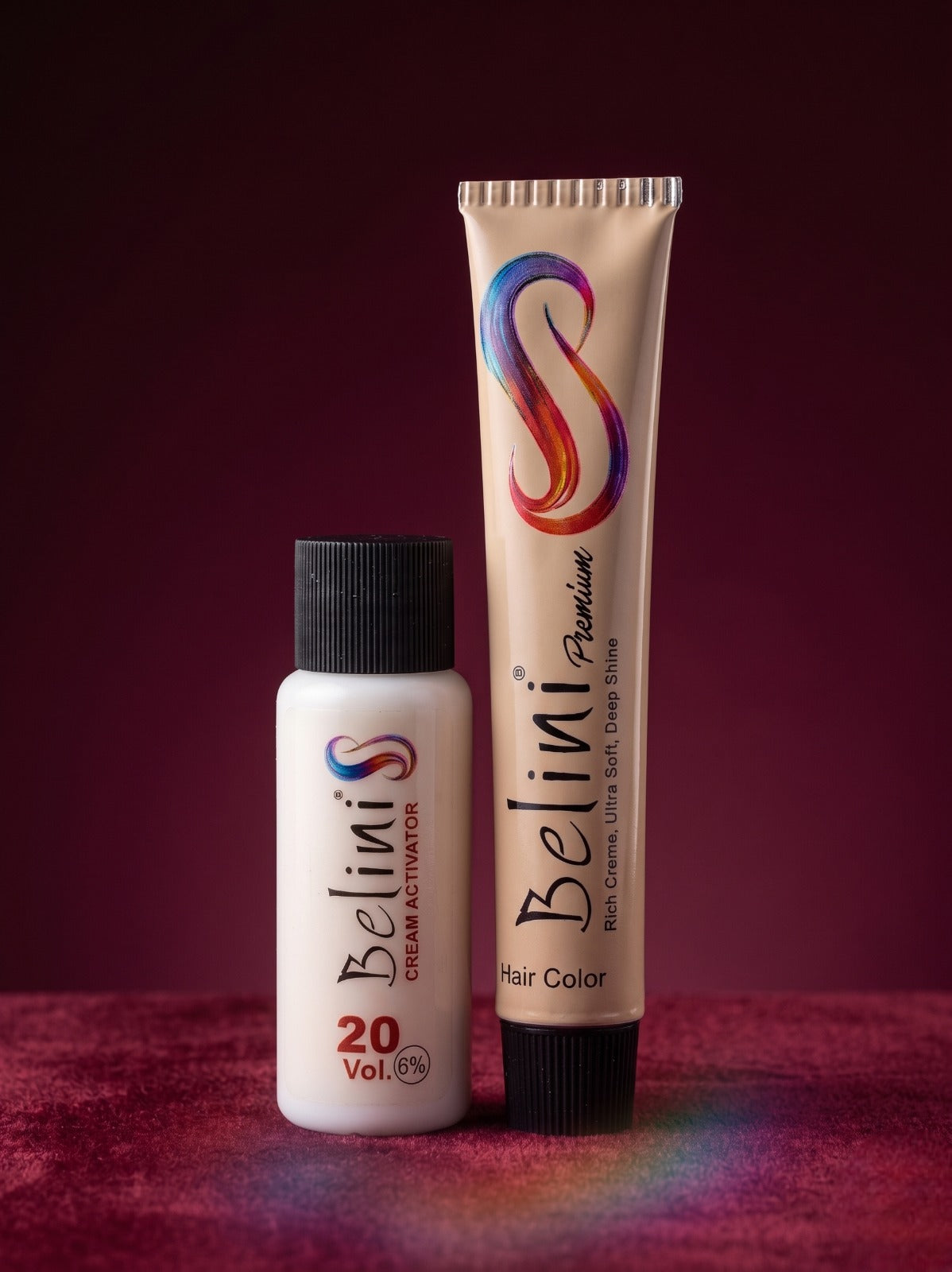 Belini Premium Permanent Hair Color – 08 Burgundy (5.2)