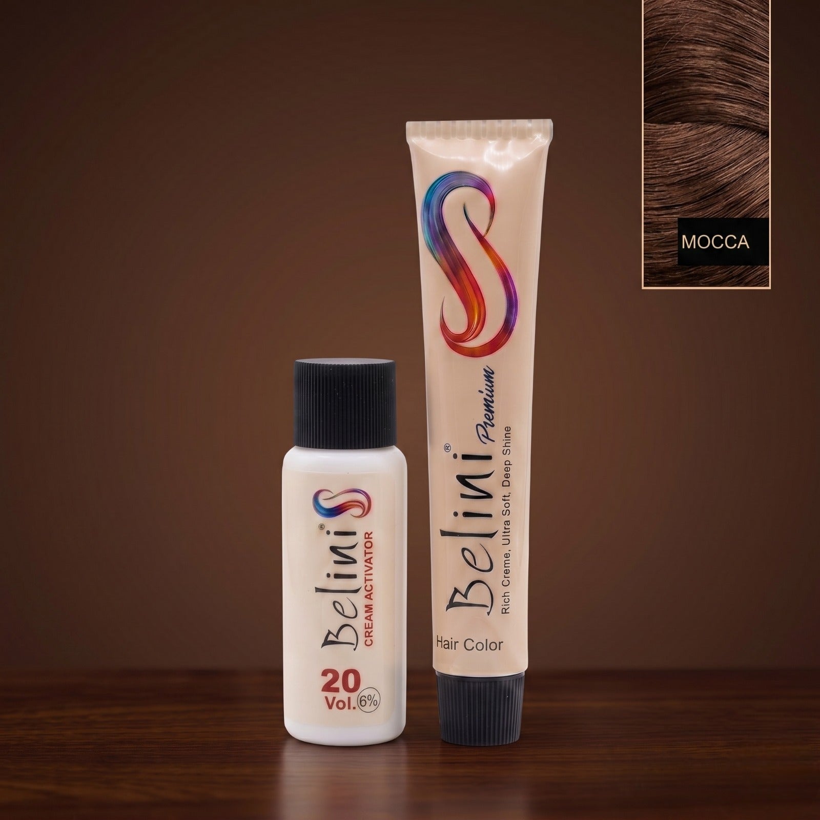 Belini Premium Permanent Hair Color – 11 Mocca (6.003)