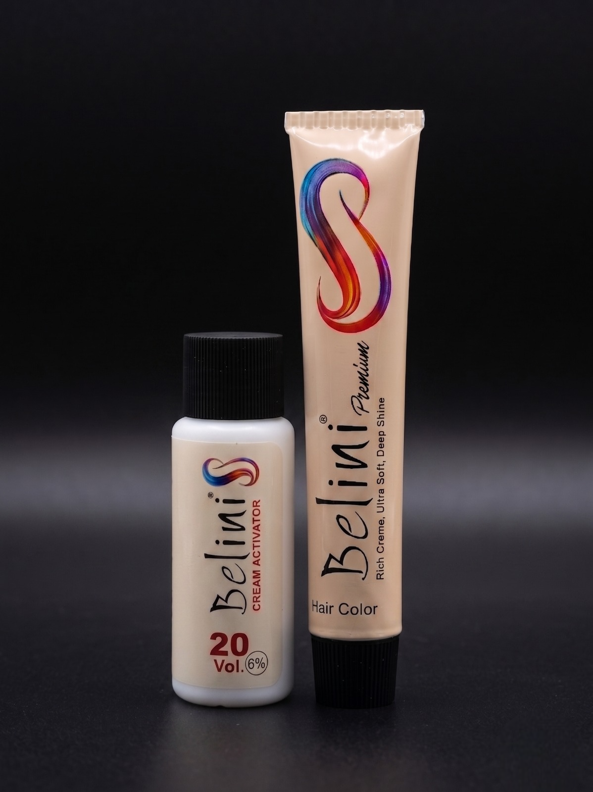 Belini Premium Permanent Hair Color – 01 Natural Black (1.0)